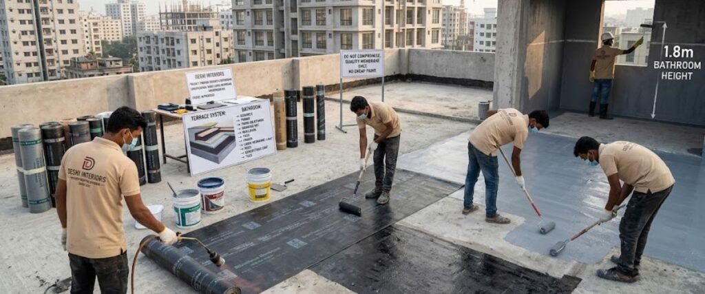 water proofing for walls