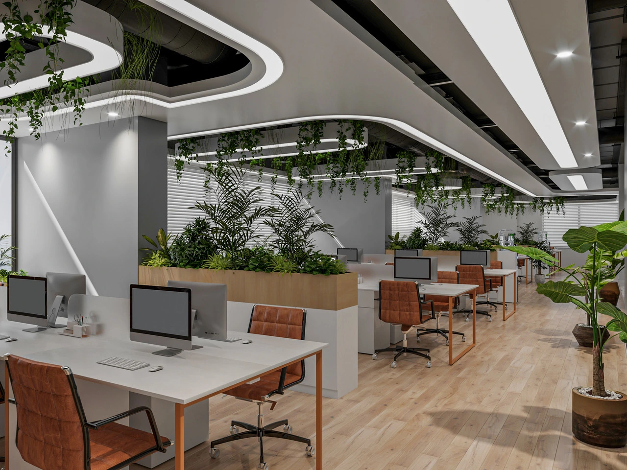 colorful office design