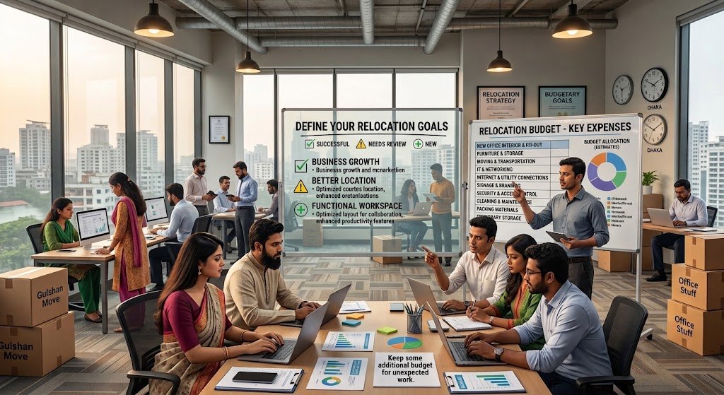 office relocation budget and goals office relocation budget and goals