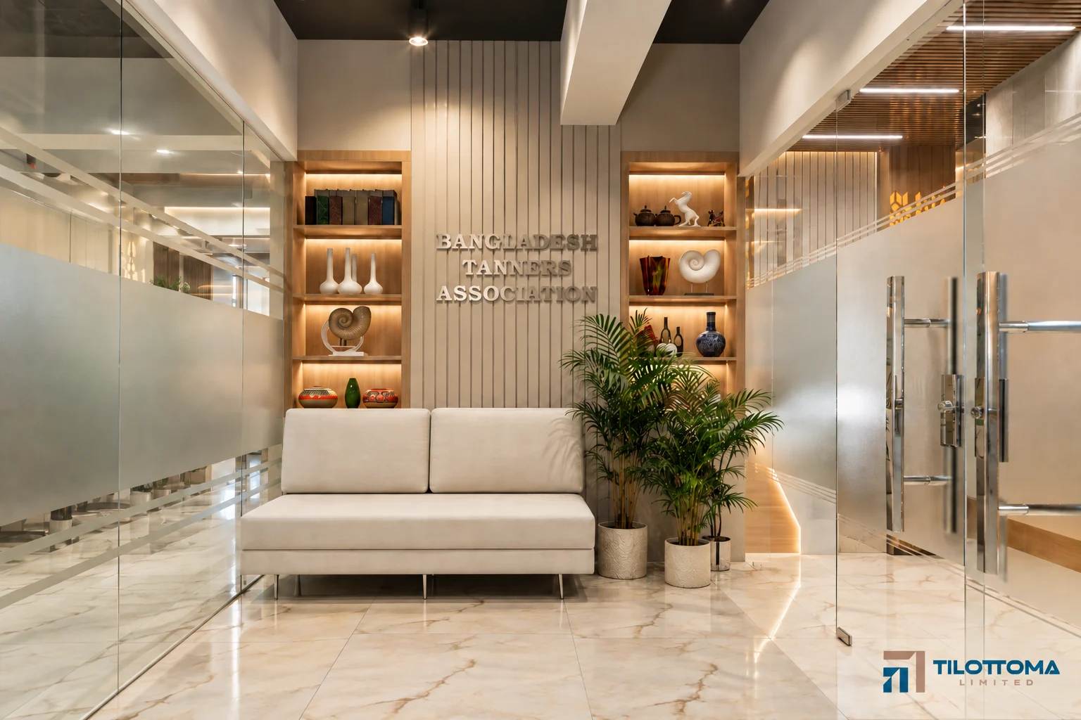 BTA Office reception area