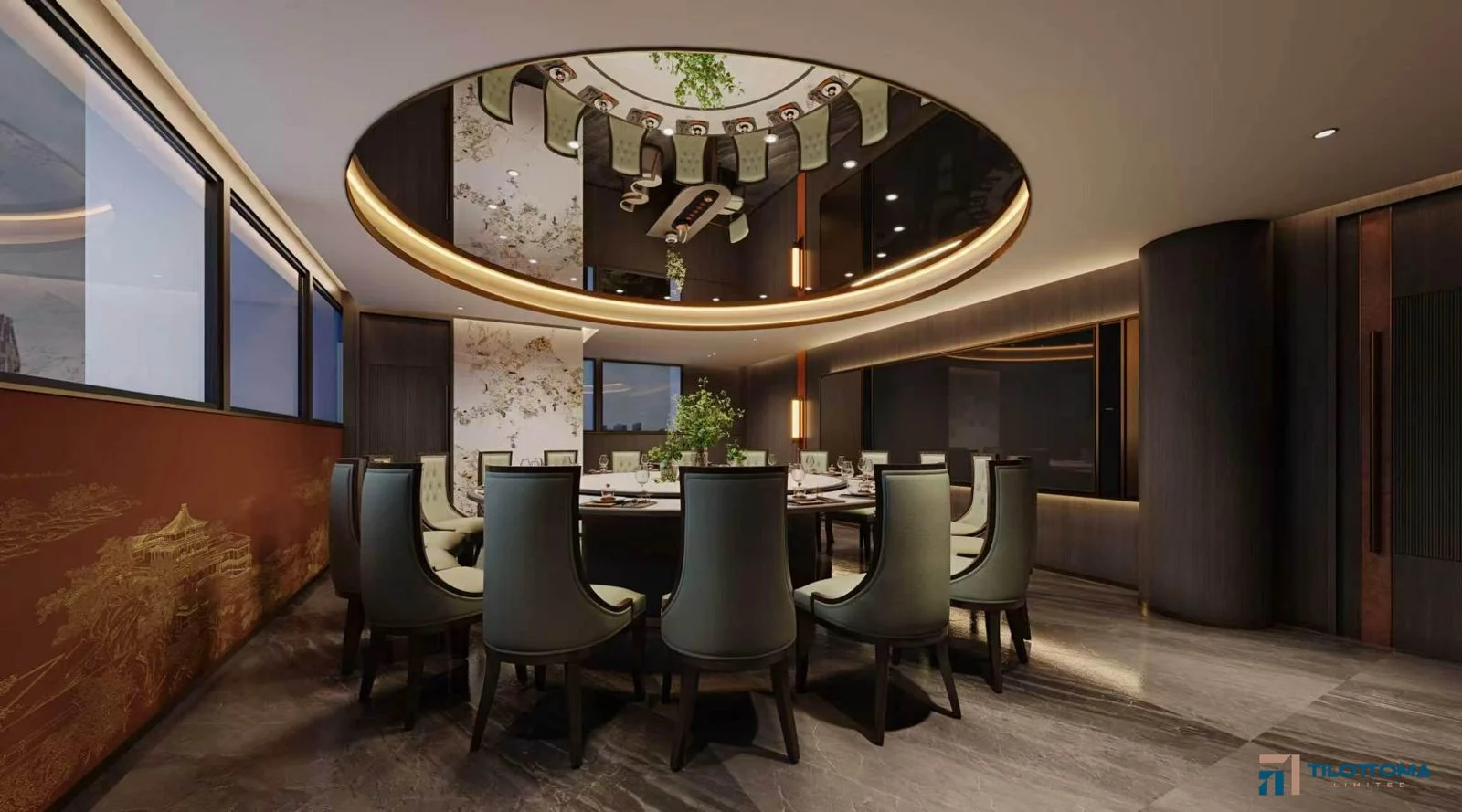 Japanese Restaurant interior project 3