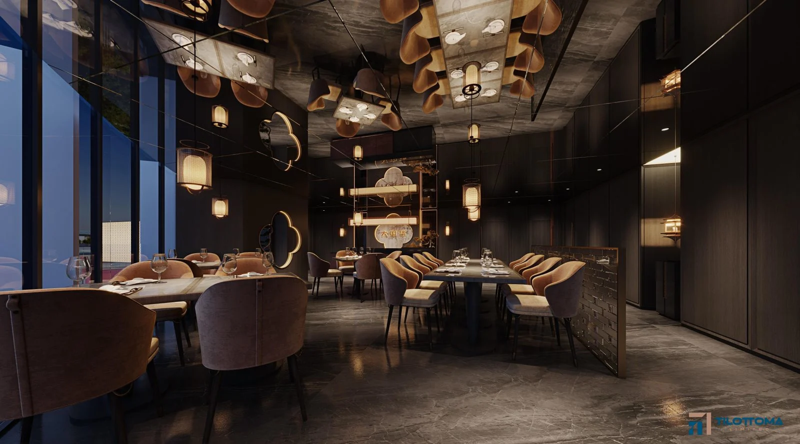 Japanese Restaurant interior project 4