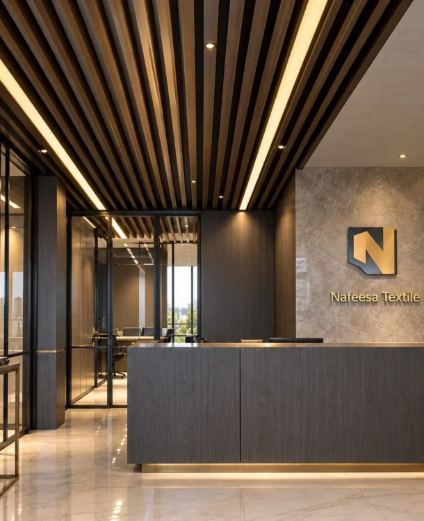 Nafeesa Textile reception design