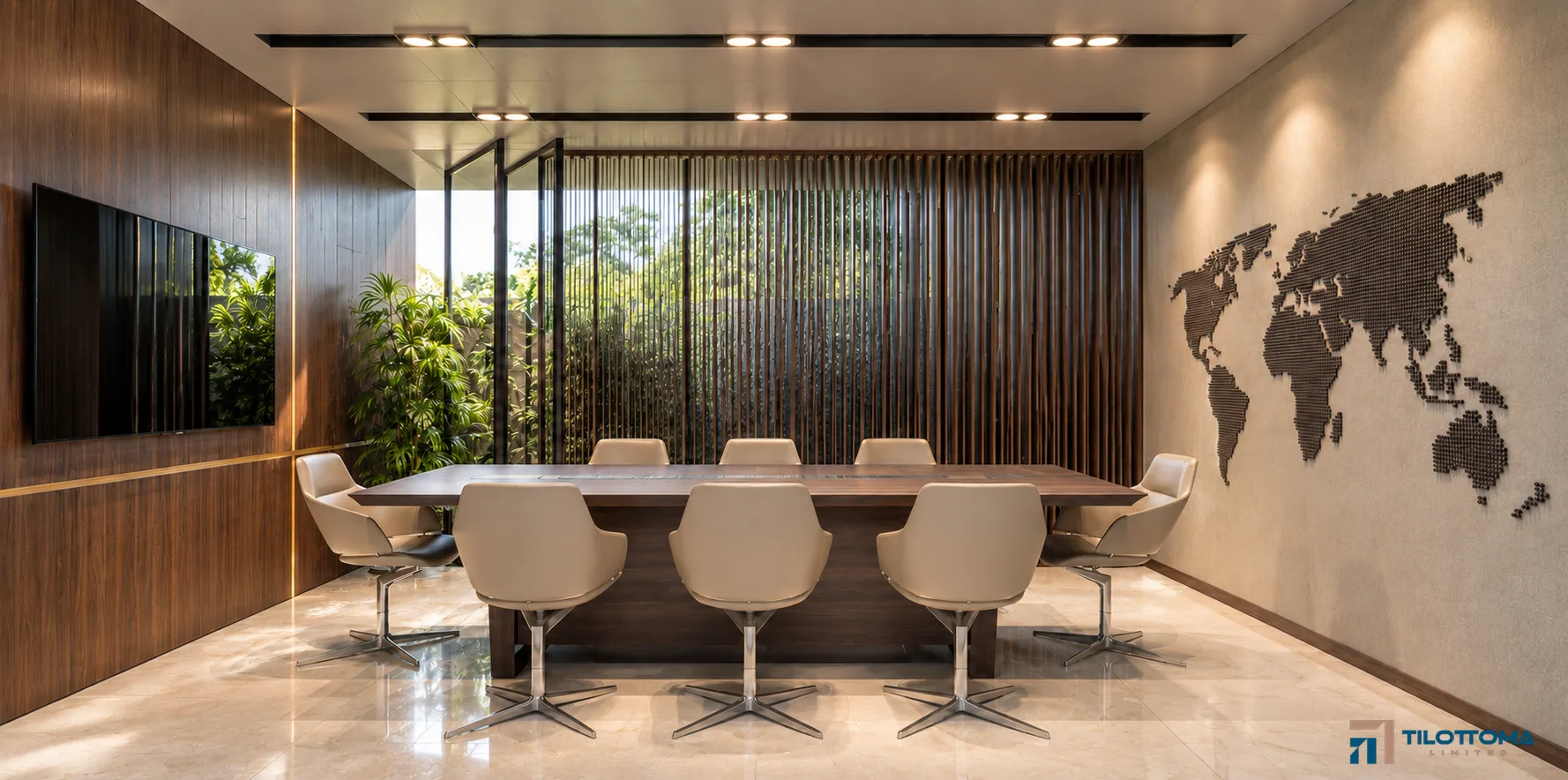 Nafeesa Textile meeting room design