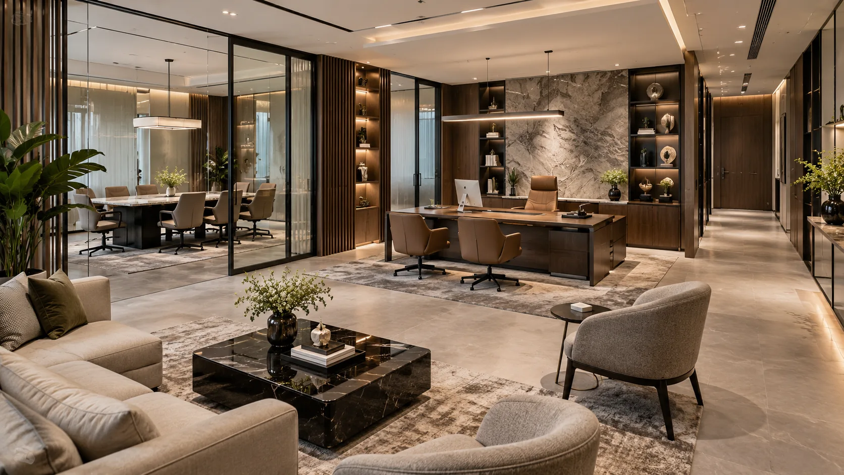 Space Planning for a Luxury Office