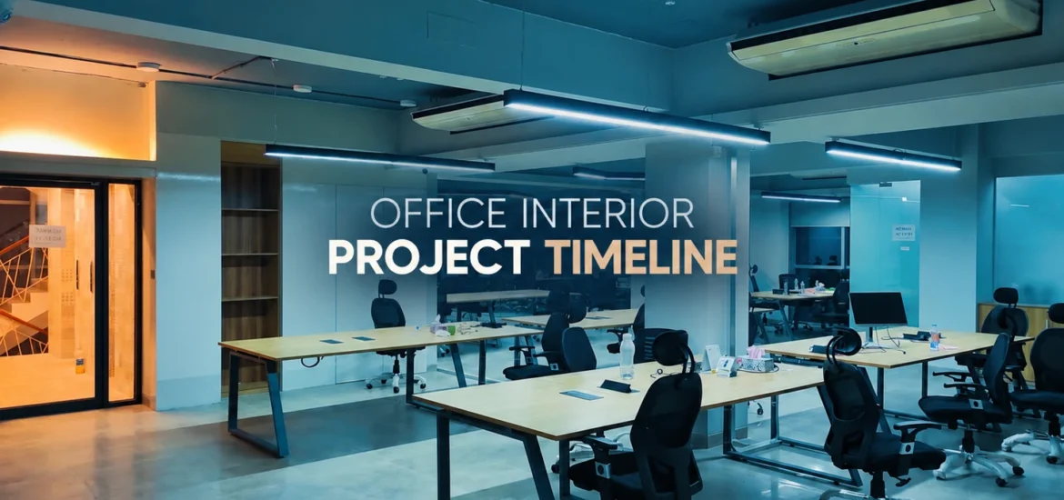 office interior design timeline