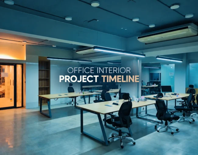 office interior design timeline